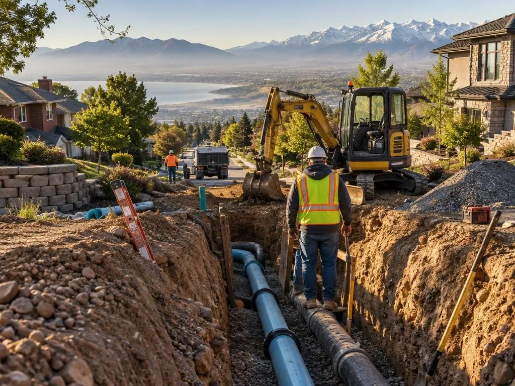 Sewer & Water Lateral Digs in Salt Lake City, UT